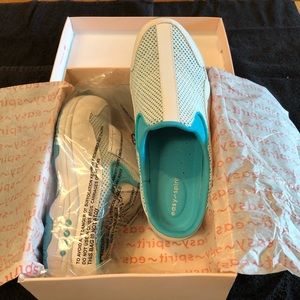 Easy Spirit mesh mules